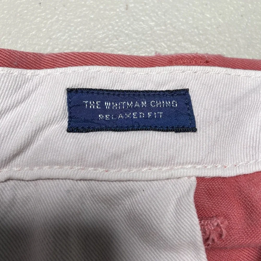 Polo Ralph Lauren Whitman Pant (36x28) Relaxed Fit Pleated Preppy Bubblegum Pink